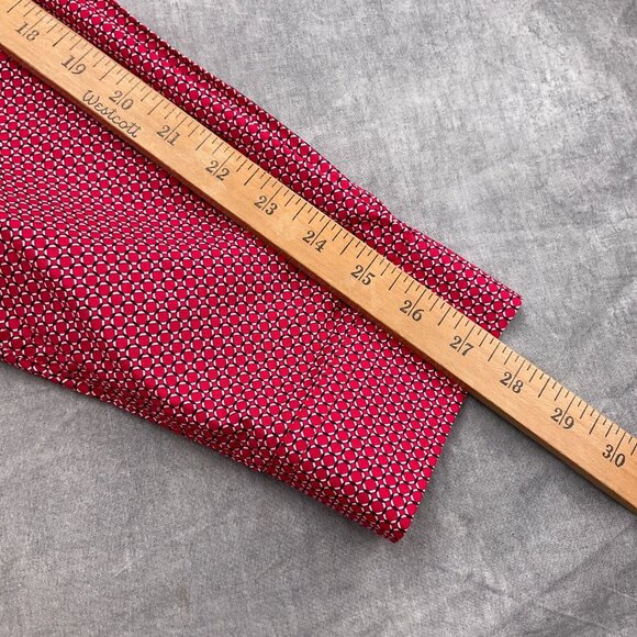 Cinch Shirt Men 2XLarge Red White Diamond Geometric Modern Fit‎ Cotton Western - Picture 5 of 10